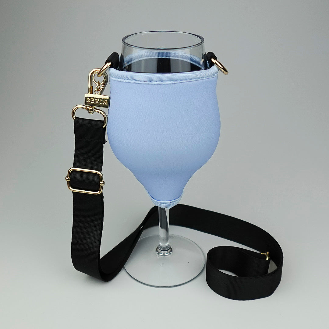 VINHOLDER Set Strap with Glass