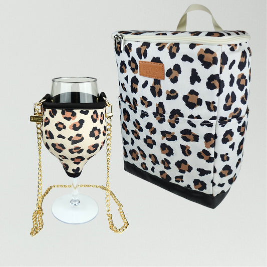 Leo Bundle Kette Gold - Weinmomente im angesagten Animal Look