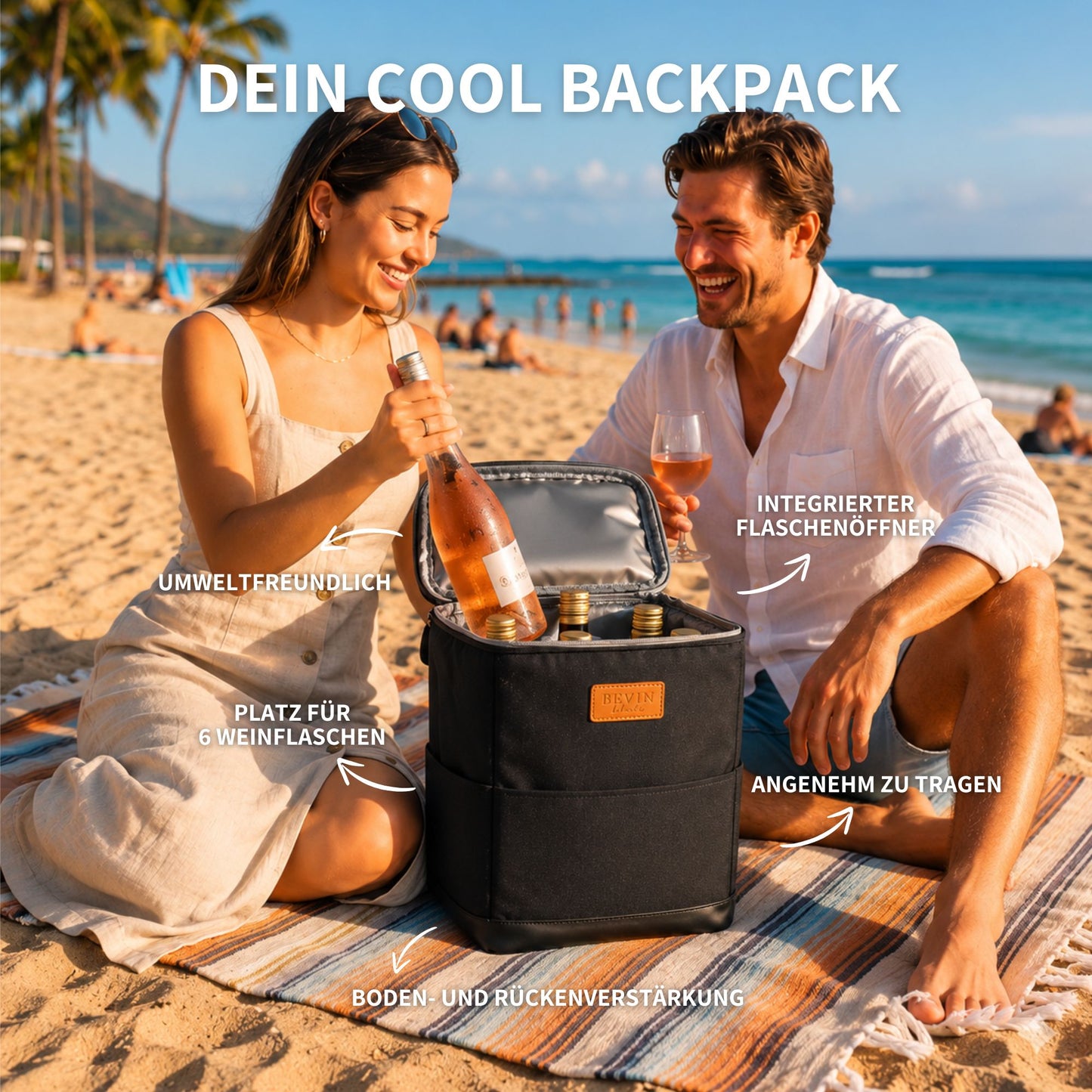 COOL BACKPACK - der stylische Kühlrucksack für unterwegs
