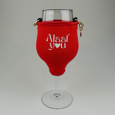 Limited Buddy "Alaaf you" - Weinglashülle für fröhliche Karnevalsmomente