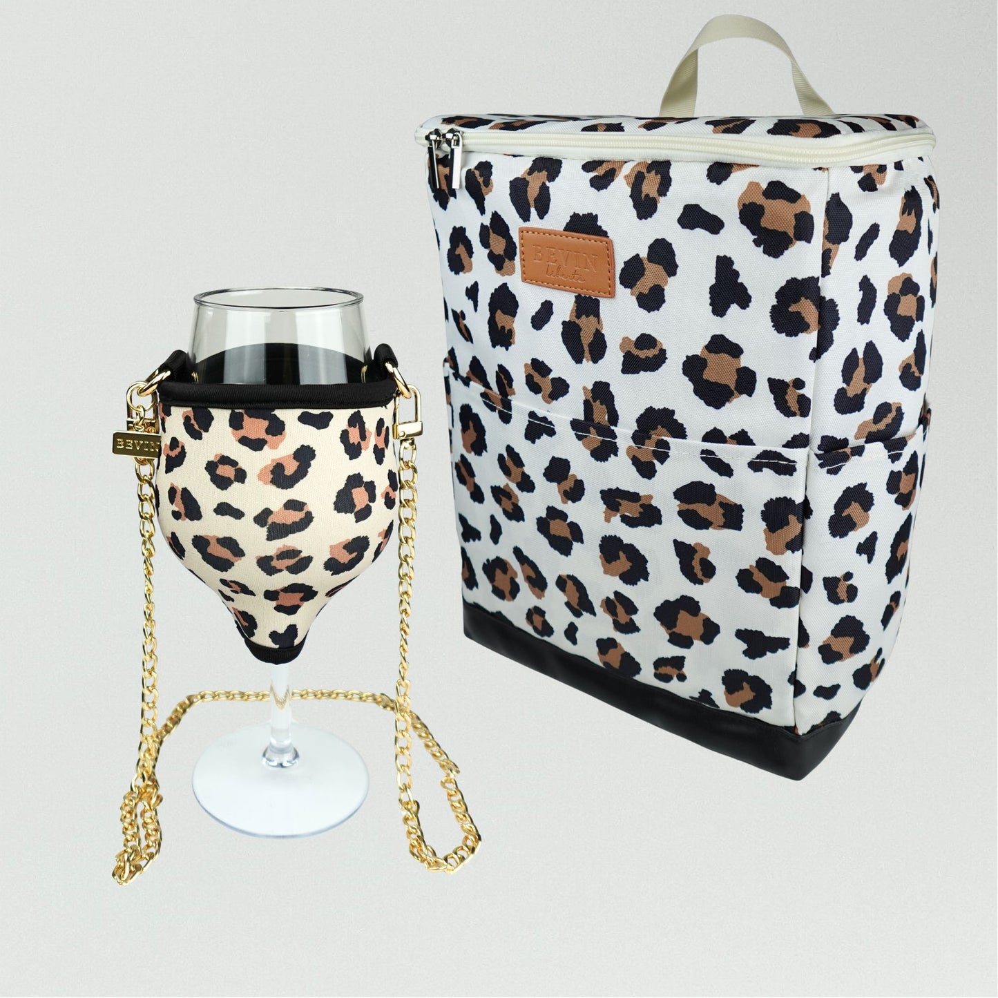 Leo Bundle Kette Gold - Weinmomente im angesagten Animal Look