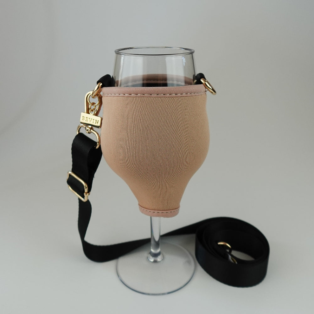 VINHOLDER Set Strap with Glass