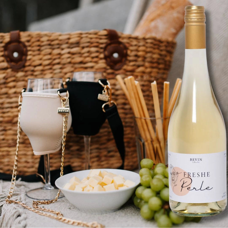 VINHOLDER Set mit Glas & Secco